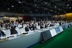 IOC Members vote to unanimously approve Agenda 2020 recommendation at 127th IOC Session (IOC Photo)