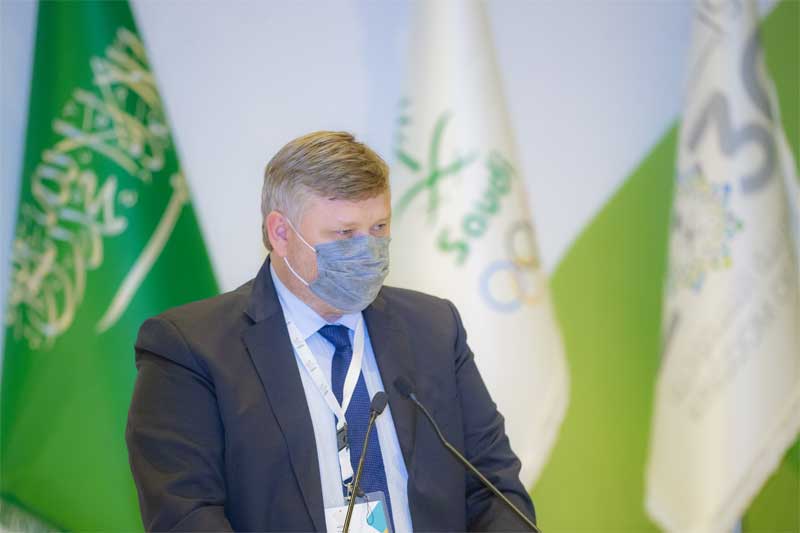 Andrey Kryukov, Chair of OCA Evaluation Commission for the 2030 Asian Games bids (Riyadh 2030/Twitter photo)