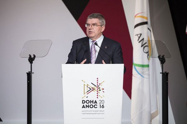 IOC President Thomas Bach at ANOC Assembly (IOC Photo)