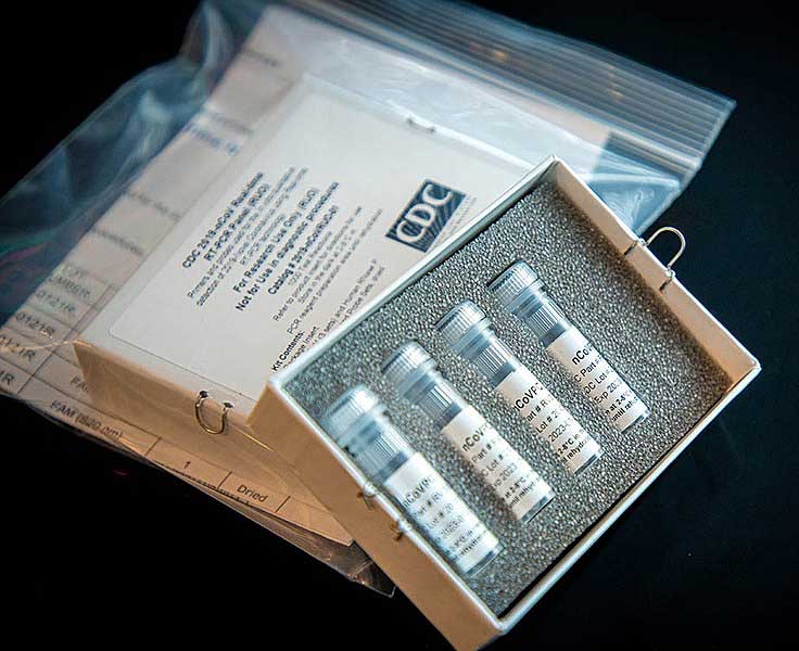 CDC COVID-19 Research Kit (CDC Photo)