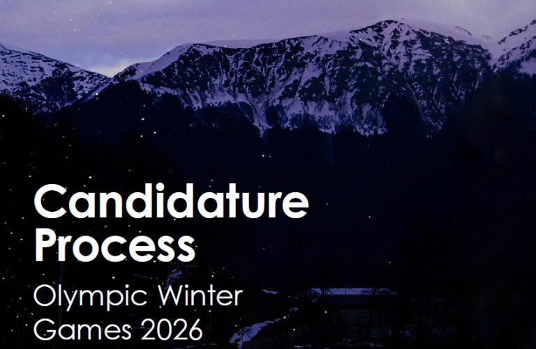 IOC 2026 Olympic Winter Games Candidature Process (IOC Document Cover)