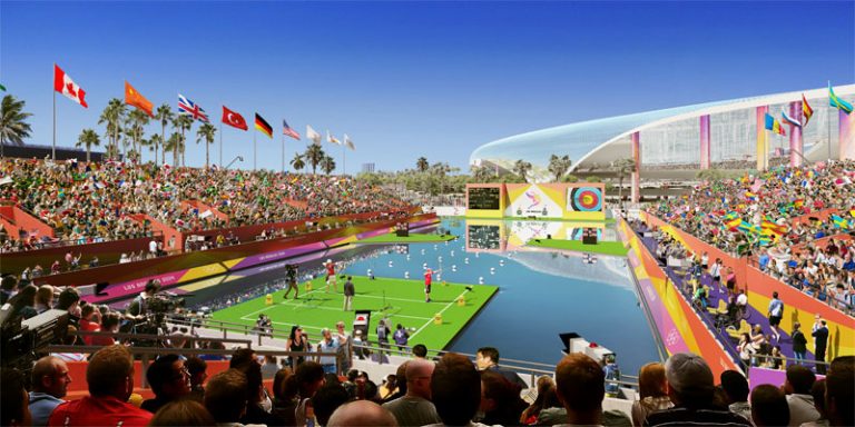 Proposed LA 2024 Olympic Bid Archery Venue (LA 2024 Depiction)