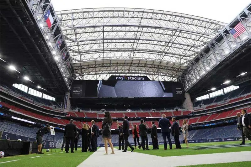 Houston's 72,000 seat NRG Stadium, proposed FIFA 2026 World Cup host venue