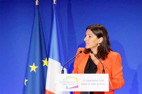 Paris Mayor Anne Hidalgo (From Twitter)